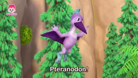 Let's Fly With A New Dino Friend, pteranodon kids song
