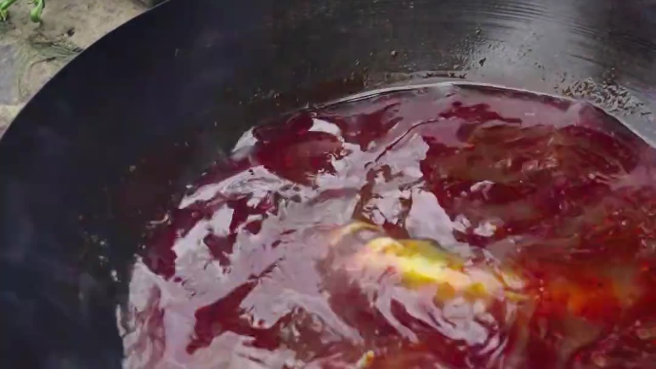 "Jungle Feast: Catching & Cooking Fresh Fish with Security Team"