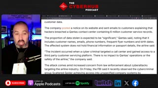 Qantas 6M Records STOLEN, DOJ Probes Ransomware Negotiator CORRUPTION, Columbia Hacker's Agenda