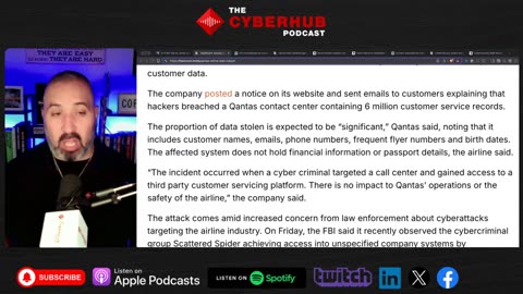 Qantas 6M Records STOLEN, DOJ Probes Ransomware Negotiator CORRUPTION, Columbia Hacker's Agenda
