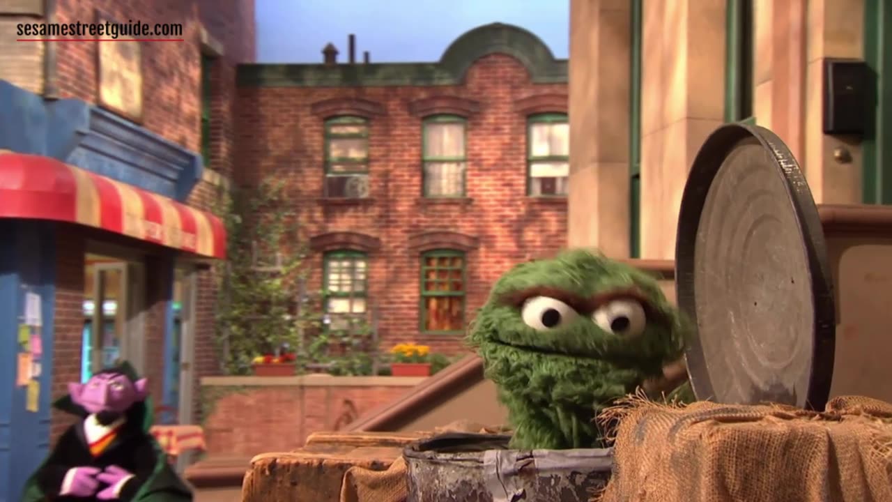 Oscar and the Count, the number of the day 0 Sesame Street Episode 4512
