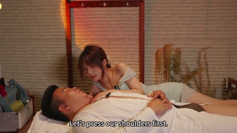 Her gentle massage made my body feel very relaxed