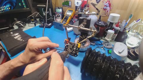 Electronics #vlog . DIY solder fume extractor. #soldering #fumeextractor #electronics #vlog