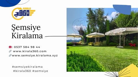 semsiye kiralama