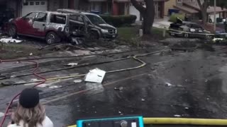 Multiple people are dead onboard a business jet that crashed into military family neighborhood in San Diego 🙏 5.22.25