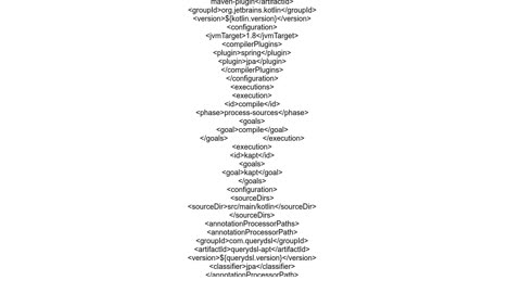 How to user QueryDSL and generate file in Kotlin