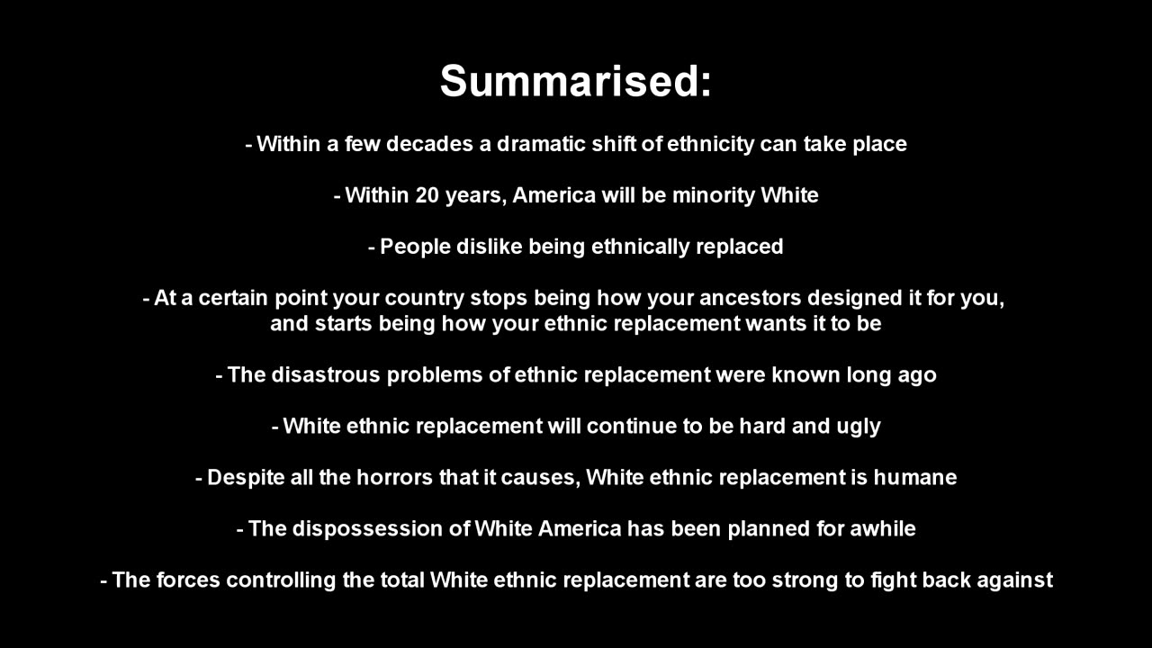 SPLC ADMITS White Ethnic Replacement Is Planned & White Genocide To Come!