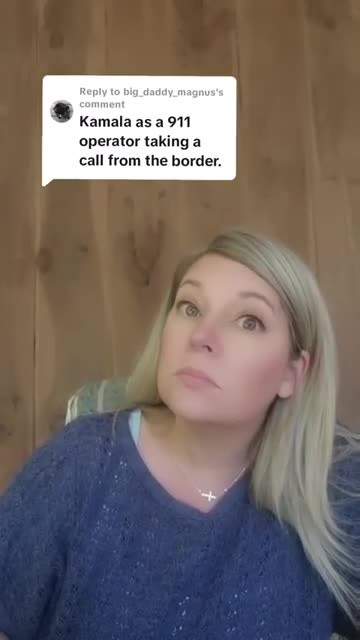 Kamala as a 911 dispatcher