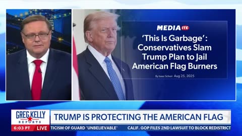Todd Starnes reacts to Trump’s executive order on flag burning