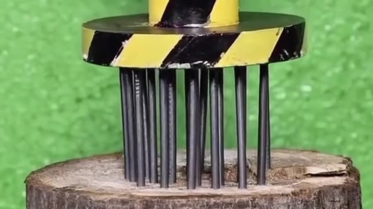 Hydrolic Press ASMR Video