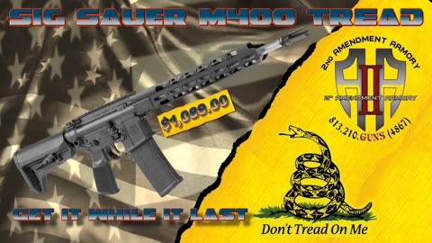 ‼‼‼The Last M400 tread in stock! Discontinued by SIG Sauer‼‼‼ Get it while it last.