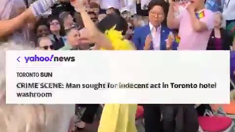 Crime is soaring in Toronto. Meanwhile, this is the Mayor of Toronto…