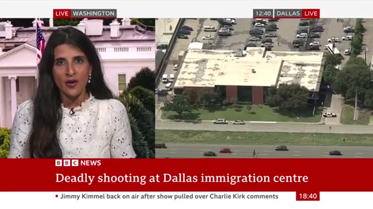Anti-ICE' messaging found at scene of deadly Dallas immigration centre shooting