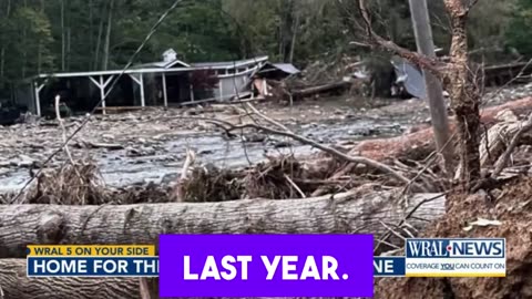 A Western NC couple who lost their entire home and two horses during Hurricane Helene