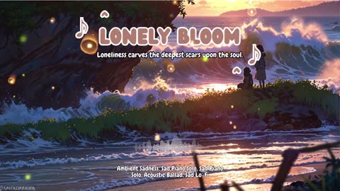 🌸 Lonely Bloom | Hauntingly Beautiful & Deeply Emotional Instrumental Music