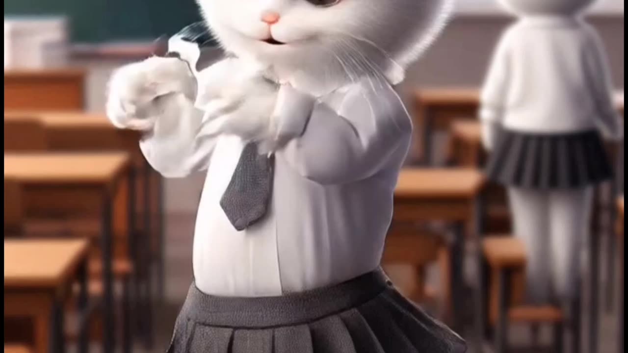 Tiny Police Kitten"