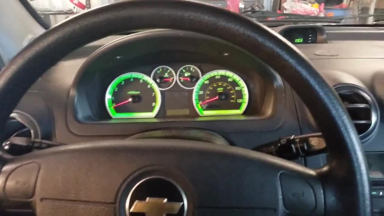 Reset oil light 2009 Chevy Aveo