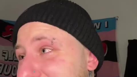 A female "therapist" pretending to be a man breaks down in tears because the children she works