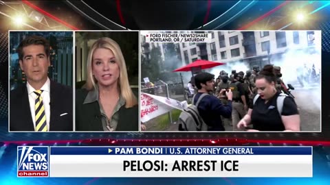 🚨 Bondi ordered Nancy Pelosi to "Preserve her Emails" over threats to ICE Agents