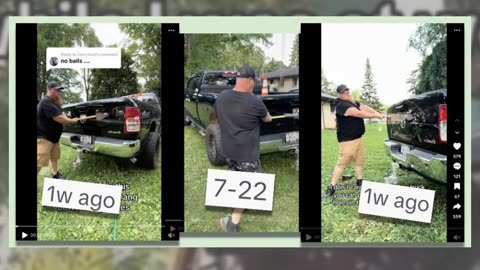 Fact Check: Video Does NOT Show Girl Pickaxing Holes In Dad's Truck After He Took Away Her Phone