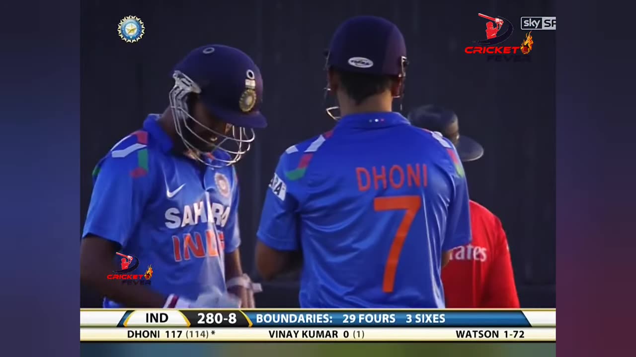 MS Dhoni 139* vs Australia 2013