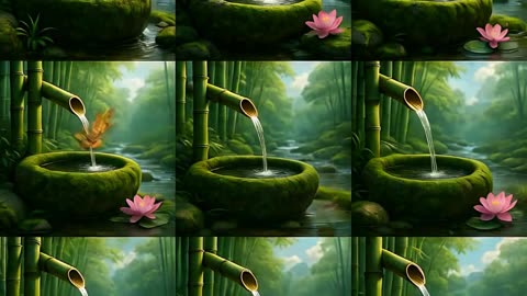 fonte de agua de bamboo 3
