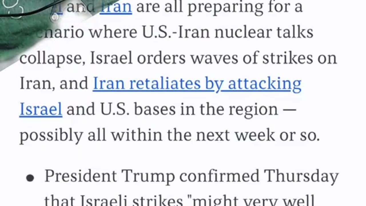 Shipwreck - This might be the final nail in the coffin of Trump and Netanyahu relationship