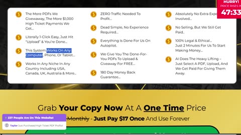 High Ticket PDF Profits Review — Can You Really Get Paid $1,000 to Give These Away?