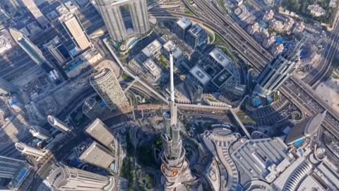 ## experience on the top of Burj khalifa with Mr beast