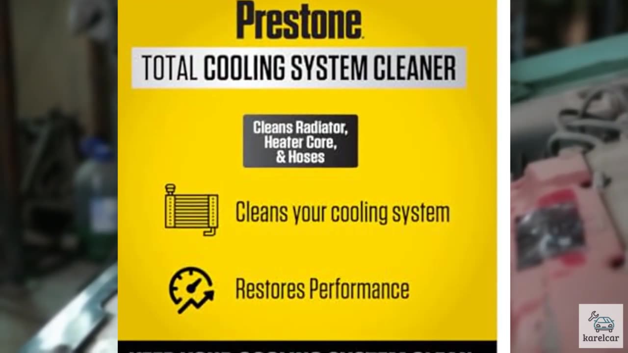 Prestone AS105 Total Cooling Syststem Cleaner for Radiator, Heater Core, and Hos