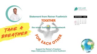 Dr. Reiner Fuellmich Statement - September 14 2025