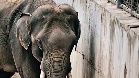 hero elephant rescues child