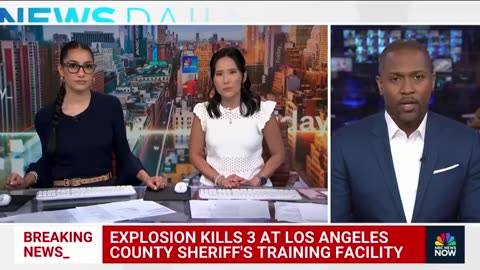 Fatal explosion at Los Angeles County Sheriff's training facility