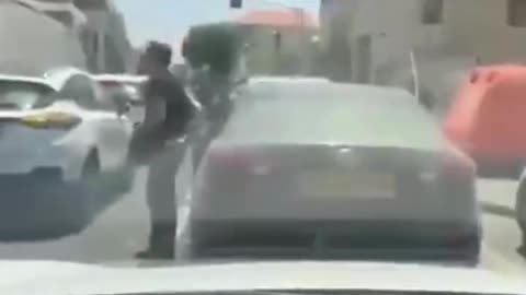 The moment Israeli settlers began to panic in a cowardly fashion