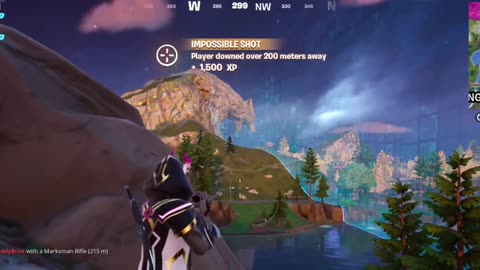 Running sniper shot