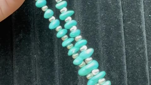 250619-15 Sleeping Beauty Turquoise Bracelet: Deep-Sea Blues Rhapsody on the Wrist
