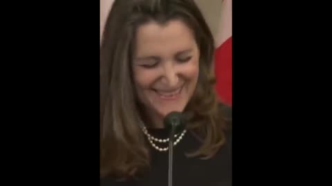 Chrystia Freeland Shows No Remorse For Freezing Bank Accounts of Canadian Patriots.