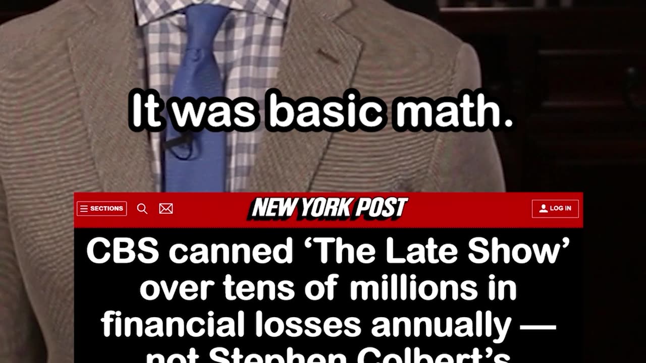 CBS Canceled Stephen Colbert's ‘The Late Show’ Over Millions in Financial Losses