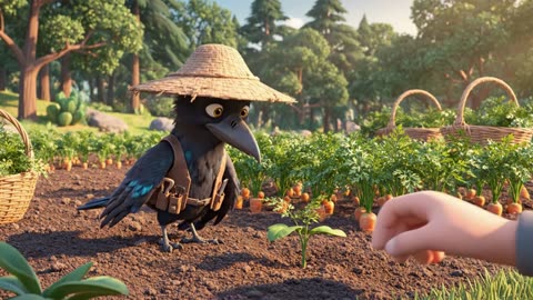 A Calm Day of Work With Mr. Blackfeather