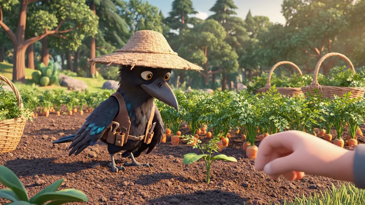 A Calm Day of Work With Mr. Blackfeather