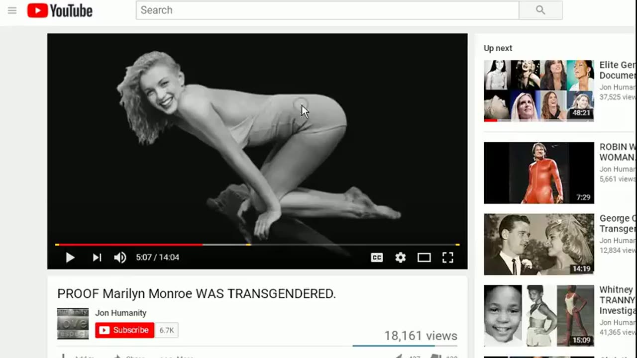MARILYN MONROE WAS A FREAKING MAN [THIS IS IN ⚥ PLAIN SIGHT] LUSTING AFTER A MAN