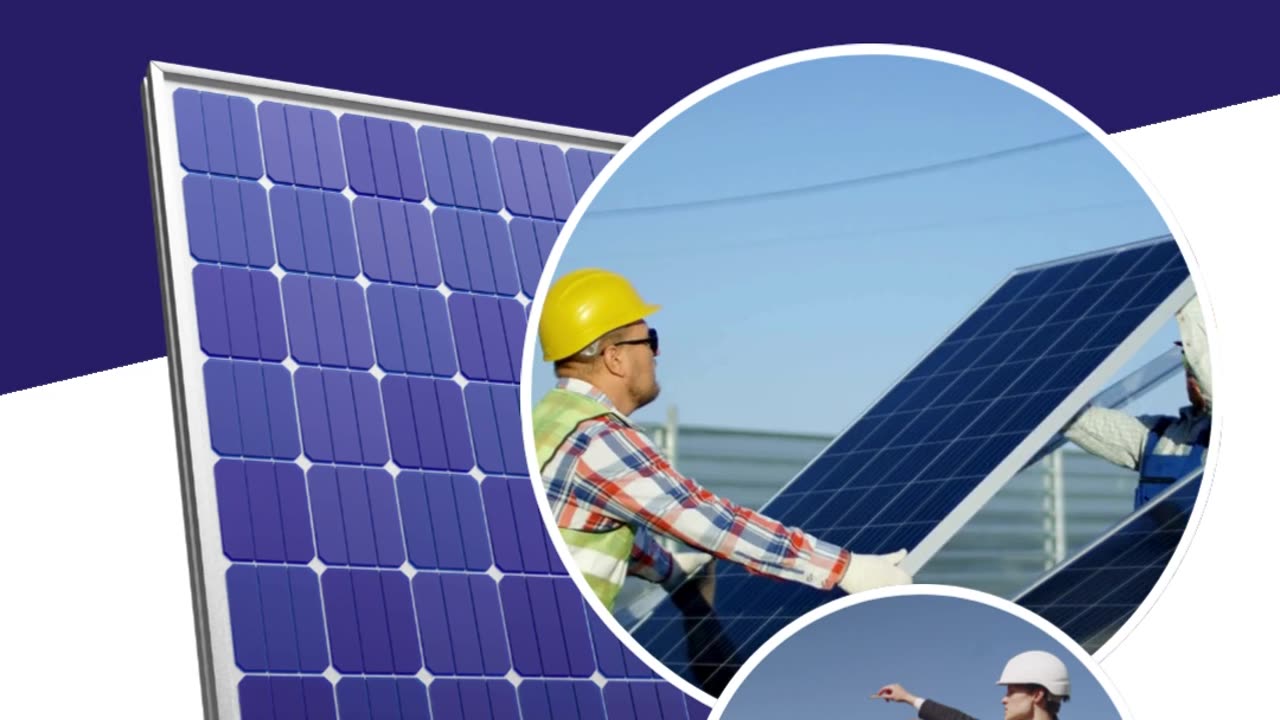 Energy-efficient solar panels installed by a Kanpur-based industrial solar company