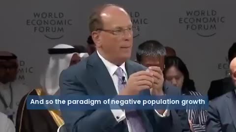 BlackRock CEO: "Depopulation is a good thing"