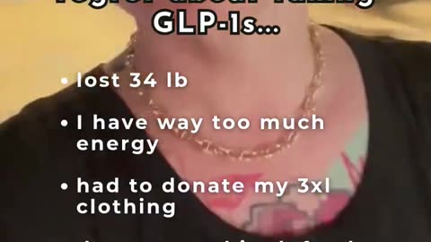Things I TOTALLY regret about taking GLP-1s... 🙄