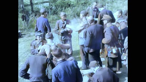 [4k, 60fps, colorized] (1946) A Defeated People: Life in Germany after WWII.