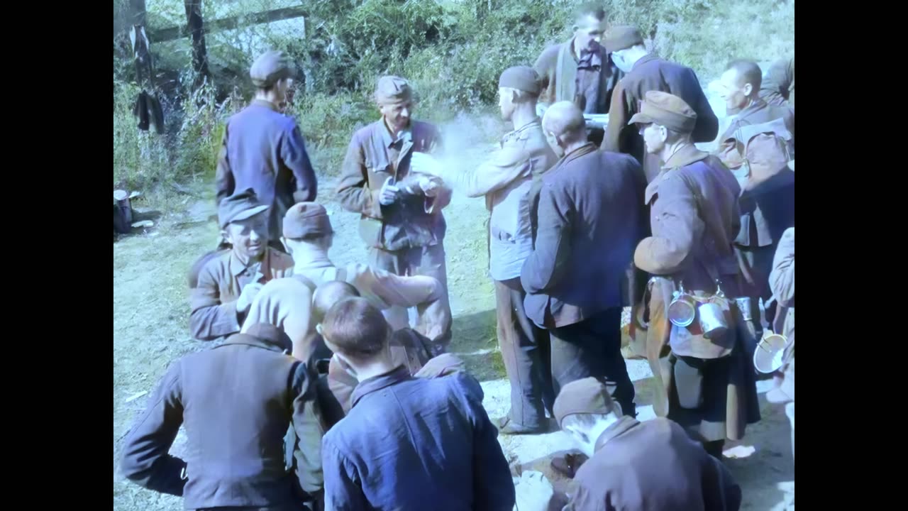 [4k, 60fps, colorized] (1946) A Defeated People: Life in Germany after WWII.