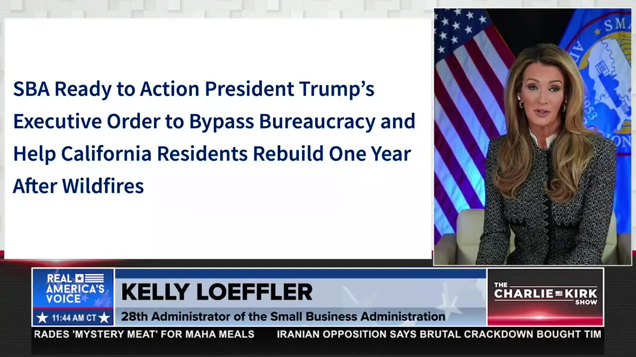 TRUMP'S EO TO BYPASS BUREAUCRACY, REBUILDING HOMES IN CALIFORNIA