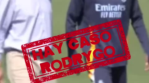 Rodrygo leaves training after speaking with Ancelotti and amid rumors about his future