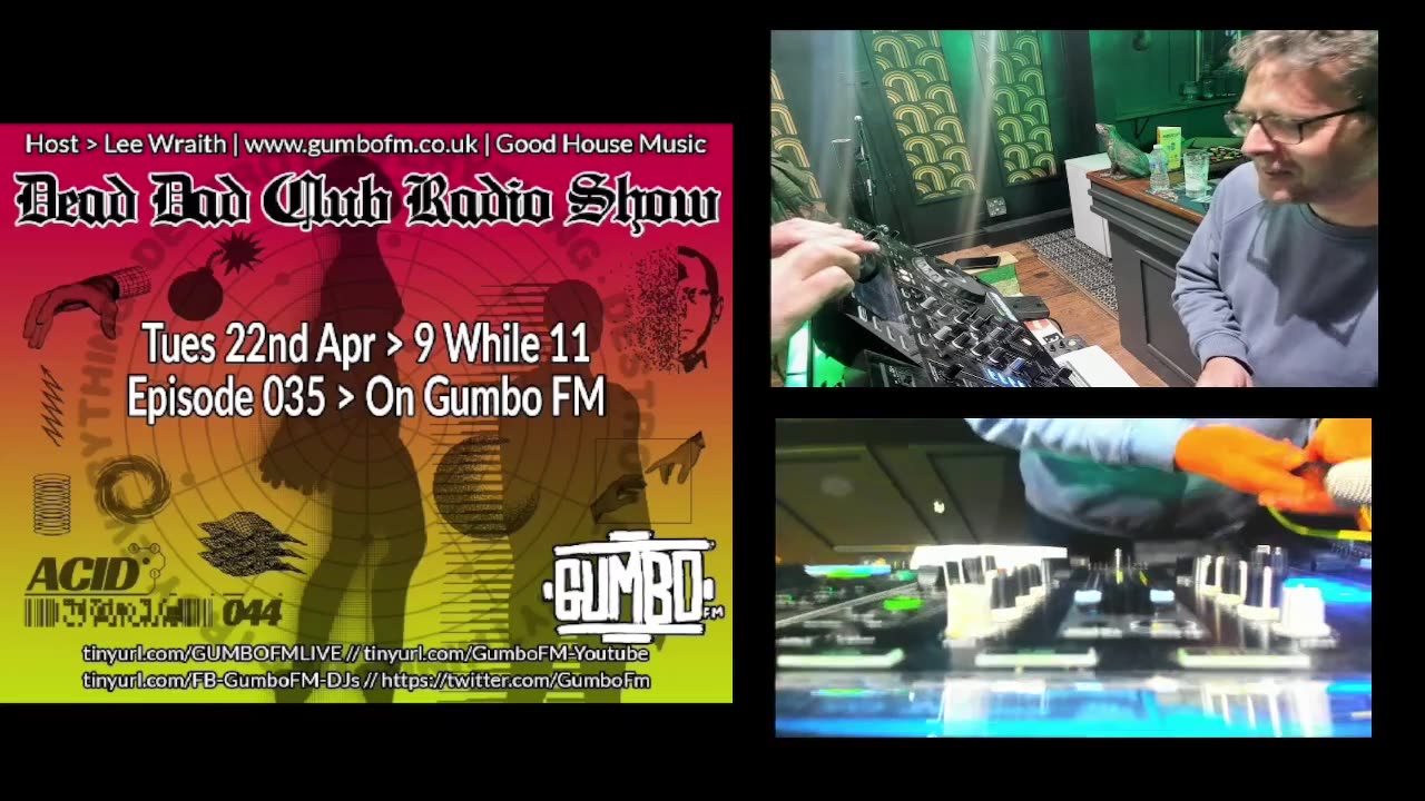 Richard France "That Feelin" 7 to 9pm>>>> Lee Wraith "Dead Dad Club" 9- 11pm >>>> live at the Glass Frog 363 Abbeydale rd