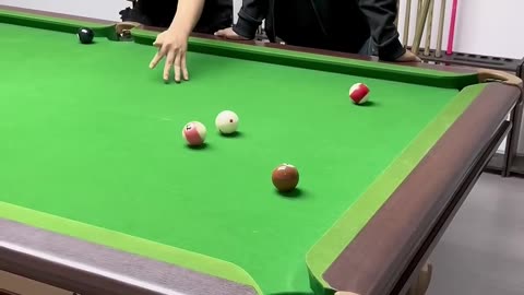 Pool trick shots and comedy